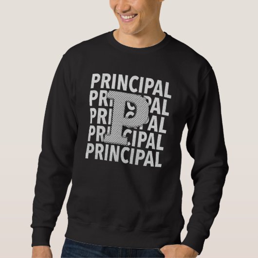 Sweatshirt Elementary School Assistant Principal Polkadot Sch (Devant)