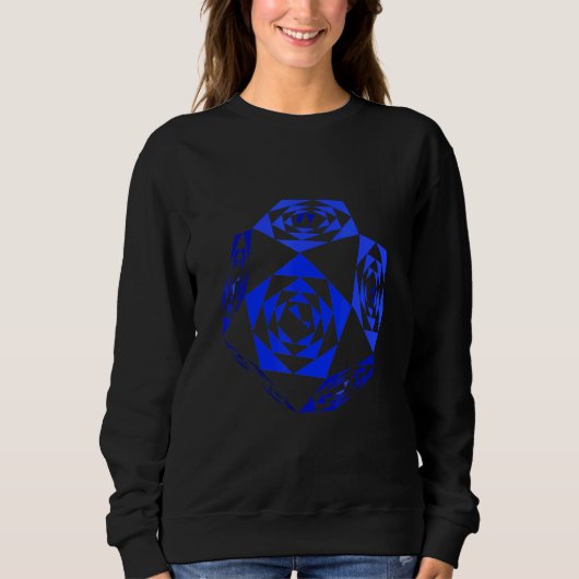 Sweatshirt Éléments de géométrie et formes 5 (Devant)