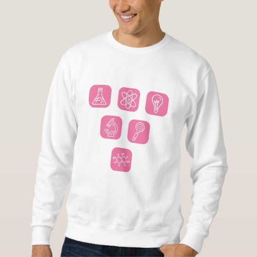 Sweatshirt Éléments de science Articles (Devant)