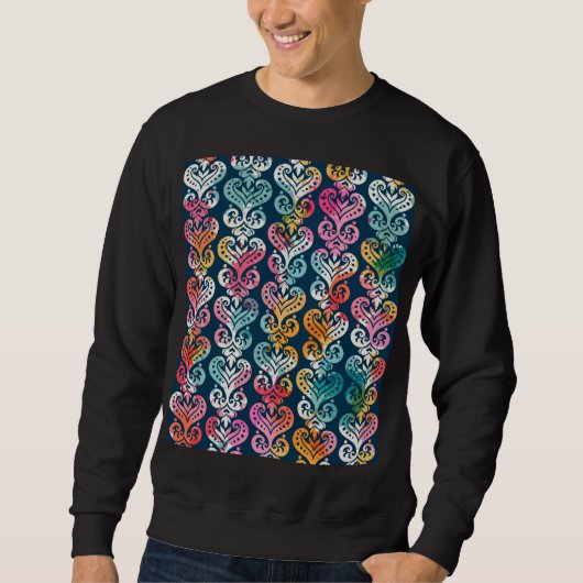 Sweatshirt Éléments décoratifs, design motif polyvalent. (Devant)