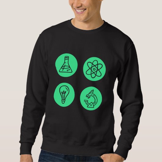 Sweatshirt Éléments scientifiques (Devant)