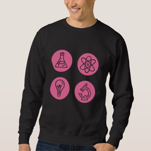 Sweatshirt Éléments Scientifiques Articles (Devant)