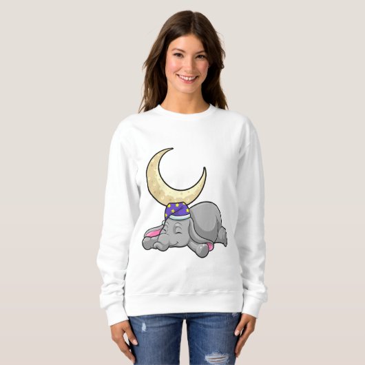 Sweatshirt Elephant (Devant entier)