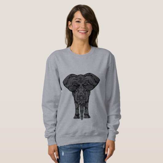 Sweatshirt Eléphant (Devant entier)