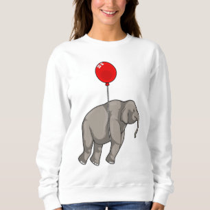 Sweatshirt Eléphant avec ballon