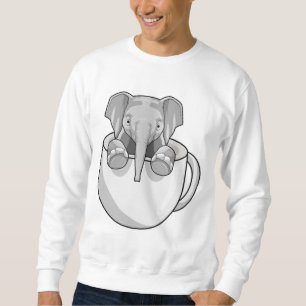 Sweatshirt Elephant avec la coupe
