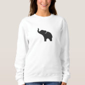 Sweatshirt Eléphant bébé (Devant)