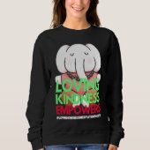 Sweatshirt Elephant Loving Kindness Empowers Meditation Kindn (Devant)