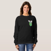 Sweatshirt Elephant Mammoth Amis - Hommes Femmes Et Enfants (Devant entier)