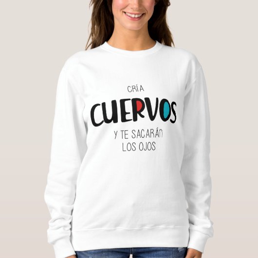 Sweatshirt Élève des corbeaux (Devant)