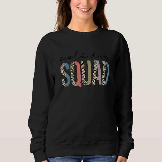 Sweatshirt Élève Professeur De Squad Premier Dernier Jour De (Devant)