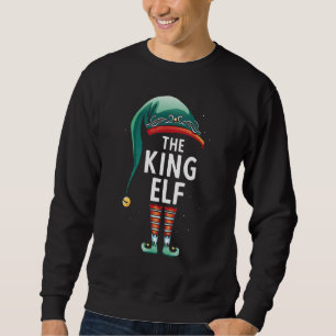 Sweatshirt Elf King Elf Christmas Elven Costume X Mas