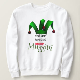 Sweatshirt Elf Père Noël Aide Noël Ninny Muggins