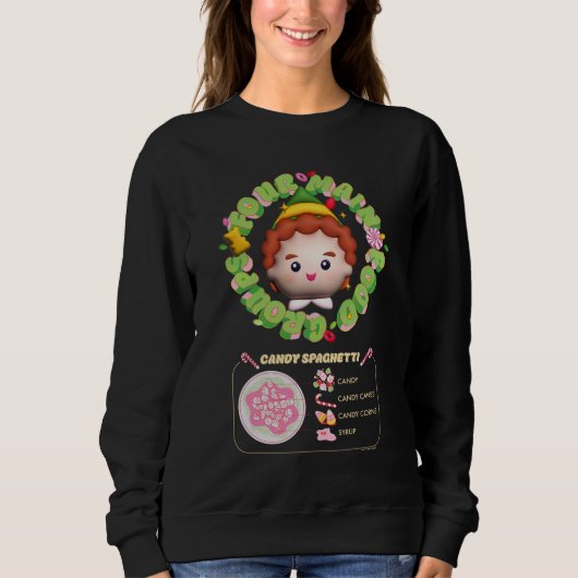 Sweatshirt Elf the Movie | Quatre groupes principaux (Devant)
