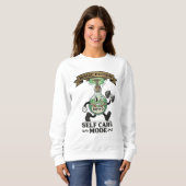Sweatshirt Élixir Magique Rétro pour le Mode de Soin de Soi C (Devant entier)