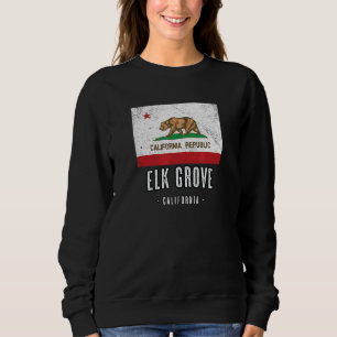 Sweatshirt Elk Grove - California Cali City Souvenir - Ca Fla