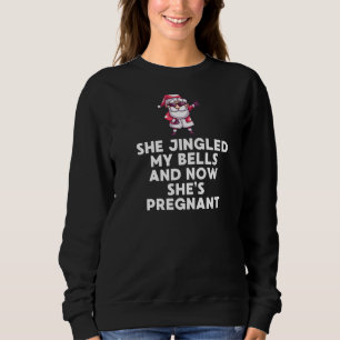 Sweatshirt Elle M'A Jonglé Les Cloches Et Maintenant Elle Est