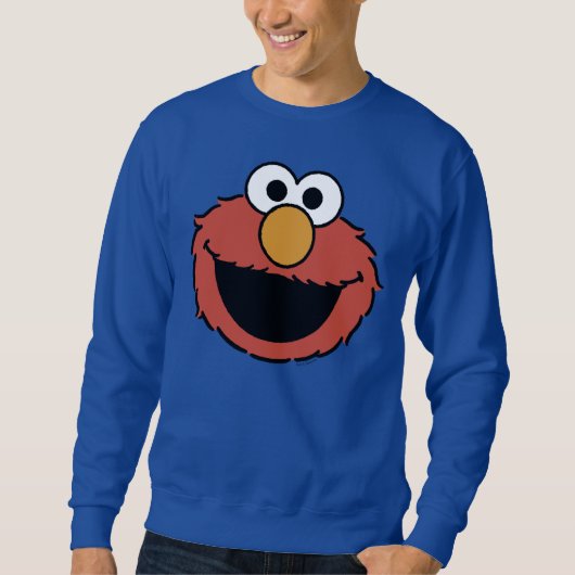 Sweatshirt Elmo Smiling Face (Devant)