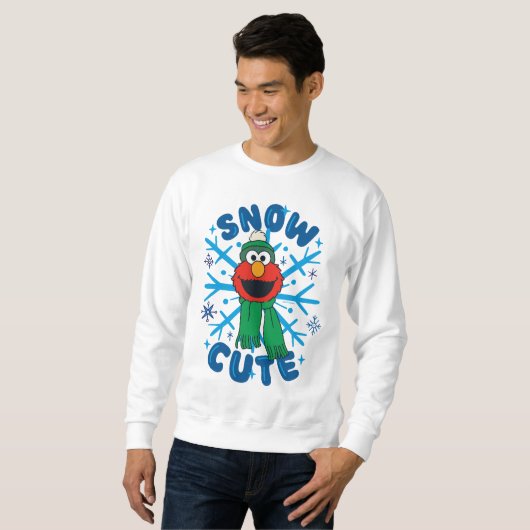 Sweatshirt Elmo Snow Cute (Devant entier)