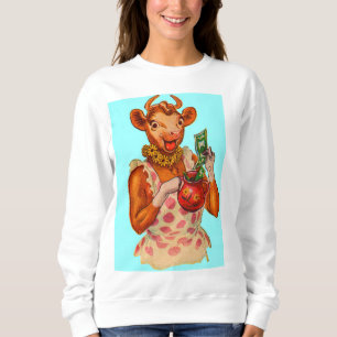 Sweatshirt Elsie the Cow, gestionnaire de l'argent