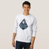 Sweatshirt Emblème de l'aigle pyramide des États-Unis d'Améri (Devant entier)