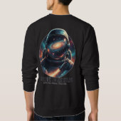 Sweatshirt Emblème d'exploration spatiale pour le voyage vers (Dos)