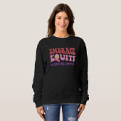 Sweatshirt Embrace Equity International Womens Day  1 (Devant entier)