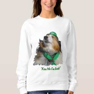 Sweatshirt "Embrasse-moi, je suis irlandais !"