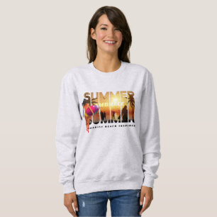 Sweatshirt Embrassez l'été Femme