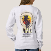 Sweatshirt Embrassez l'été | Femme (Dos)