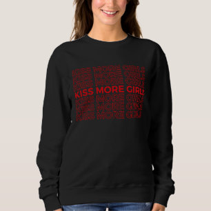 Sweatshirt Embrassez plus de filles Fierté gay et lesbienne L