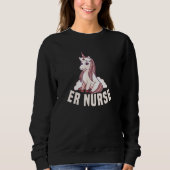 Sweatshirt Emergency Nurse (Devant)