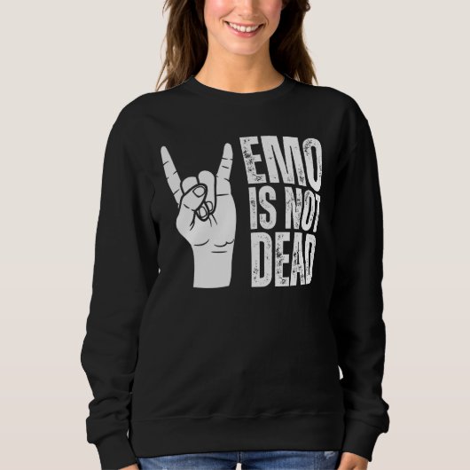 Sweatshirt EMO IS NOT DEAD It Was Never Just A Phase, It's A (Devant)