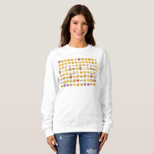sweatshirt émoji femmes