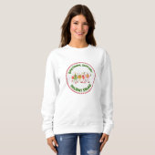 Sweatshirt Emotional Support Holiday Squad (Devant entier)
