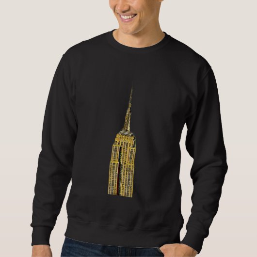 Sweatshirt Empire State Building New York 4 (Devant)