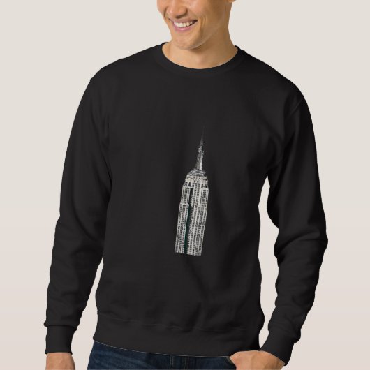 Sweatshirt Empire State Building New York 5 (Devant)