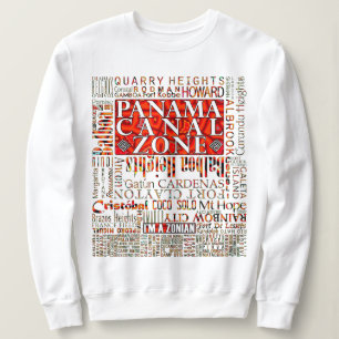 Sweatshirt Emplacement de la zone du canal de Panama avec Mol