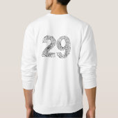 Sweatshirt Empreinte digitale T du moteur 29 (Dos)