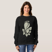 Sweatshirt Empreinte écologique graphique de la nature (Devant entier)