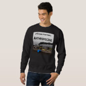 Sweatshirt Empreintes Carbone - Anthropocène (Devant entier)