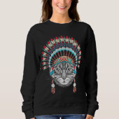 Sweatshirt en chef du chat (Devant)
