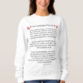 Sweatshirt En Flandre, Les Papes Font Sauter John McCrae (Devant)