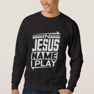 Sweatshirt En Jésus Nom Je Joue Piano Musique Chrétienne Jésu