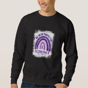 Sweatshirt En juin nous portons du violet Ruban de sensibilis
