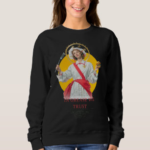 Sweatshirt En la graisse nous croyons. Saint de la Cuisine
