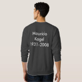 Sweatshirt En Memorium Mauricio Kagel (Dos entier)