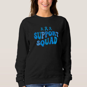 Sweatshirt En Novembre Nous Portons Bleu Diabétique T1d T2d D