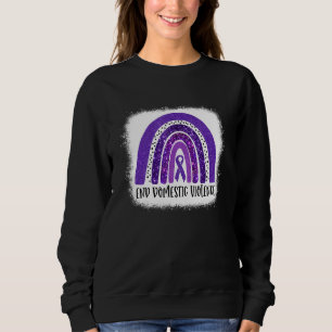 Sweatshirt En Octobre Nous Portons Violemment Fin À La Violen