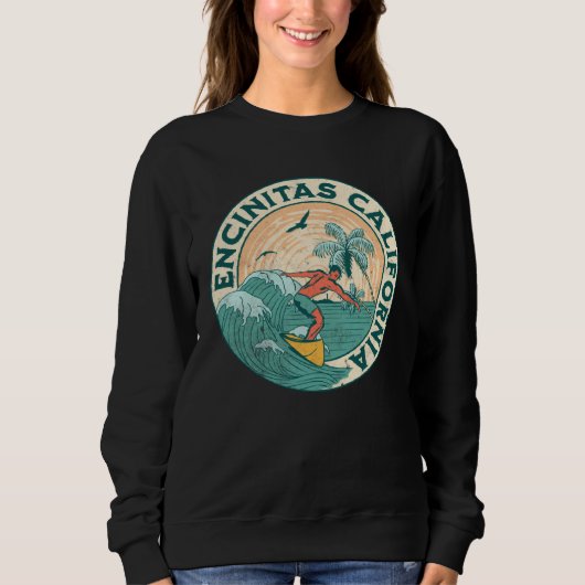 Sweatshirt Encinitas California  2 (Devant)